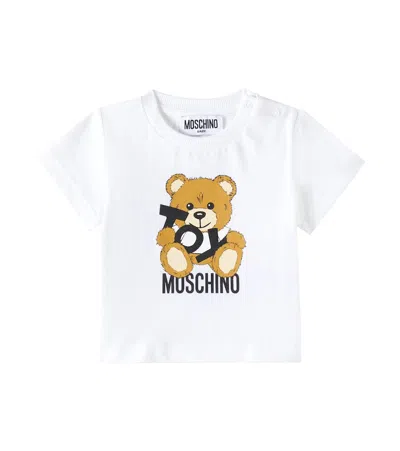 MOSCHINO BABY COTTON JERSEY T-SHIRT