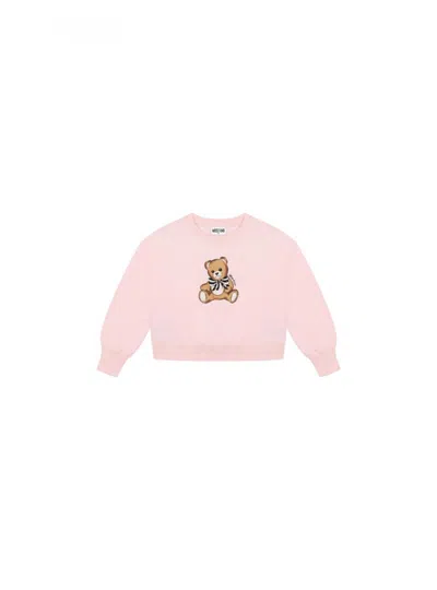 MOSCHINO BABY GIRL SWEATSHIRT MOSCHINO HDF06G