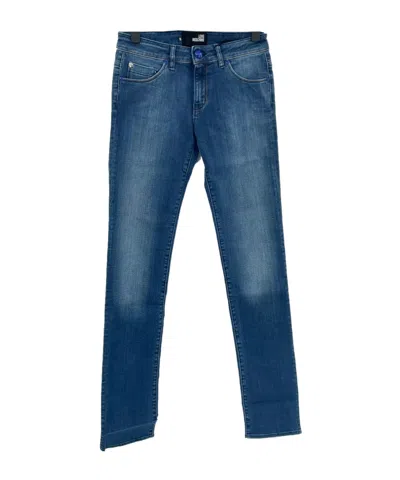 MOSCHINO BELT-STRAP JEANS