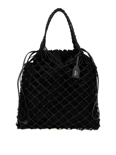 MOSCHINO BOLSA BANDOLERA - NEGRO