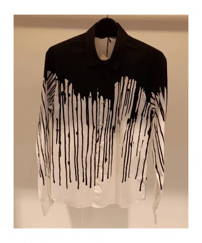 MOSCHINO COLOR MATCHING LONG-SLEEVED SHIRT