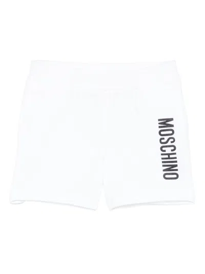 MOSCHINO COTTON TRACK SHORTS