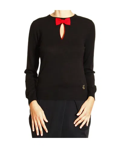 MOSCHINO DIG AND CUT THE DETAILS OF THE SWEATER