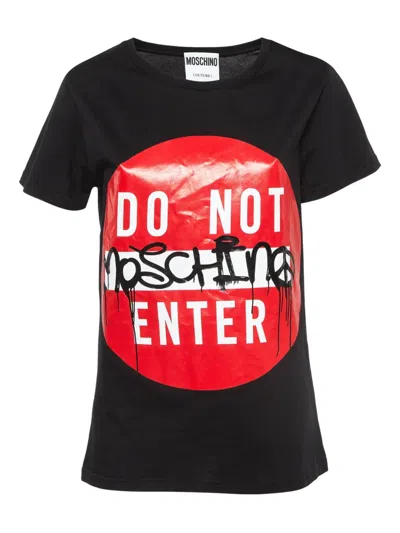 MOSCHINO DO NOT ENTER T-SHIRT