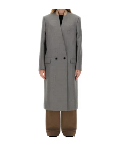 MOSCHINO DOUBLE-BREASTED COAT