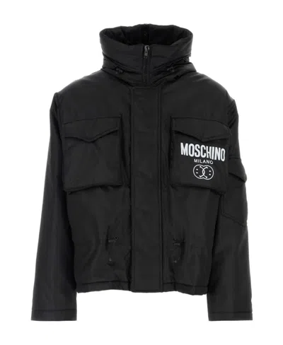 MOSCHINO MOSCHINO DRAWSTRING PADDED JACKET