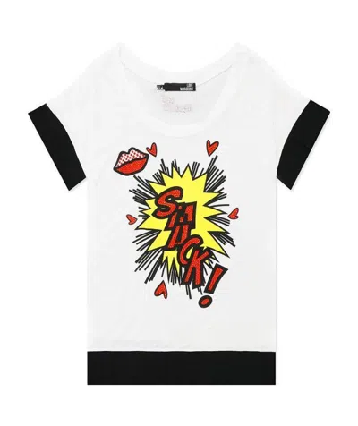 MOSCHINO EXPLOSIVE PRINTED T-SHIRT