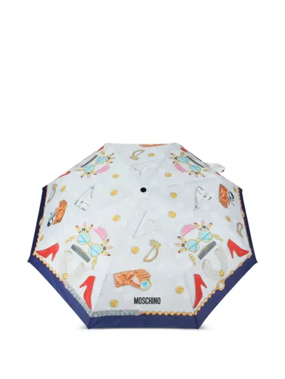 MOSCHINO FASHION-PRINT UMBRELLA