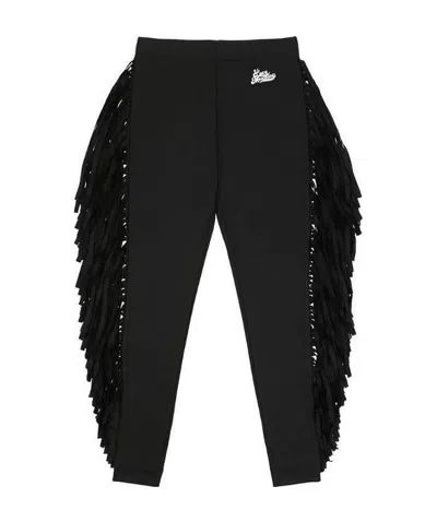 MOSCHINO FRINGED SWEATPANTS