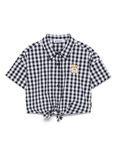 MOSCHINO GINGHAM-CHECK SHIRT