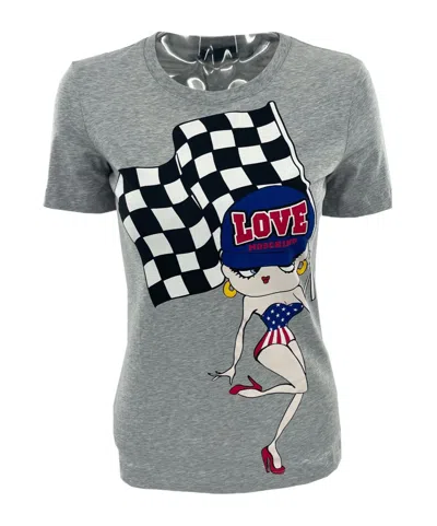 MOSCHINO ITEM O-NECK SHORT-SLEEVED T-SHIRT