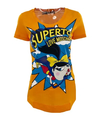 MOSCHINO ITEM O-NECK SHORT-SLEEVED T-SHIRT