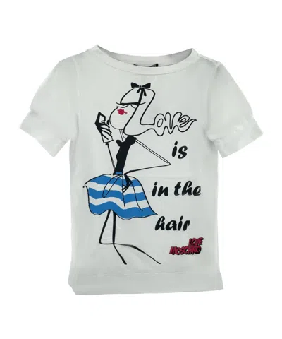 MOSCHINO ITEM O-NECK SHORT-SLEEVED T-SHIRT