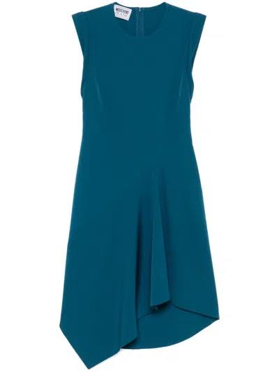 MOSCHINO ASYMMETRIC MIDI DRESS