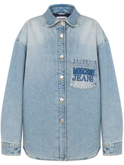 MOSCHINO COTTON DENIM JACKET