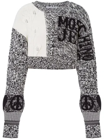 MOSCHINO CROPPED SWEATER