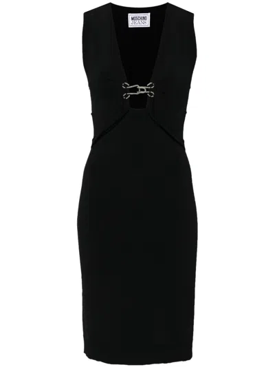 MOSCHINO DECORATIVE HOOK DRESS