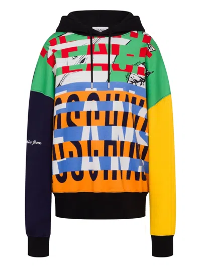 MOSCHINO GRAPHIC-PRINT HOODIE