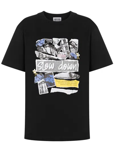 MOSCHINO SLOW DOWN ARCHIVE T-SHIRT