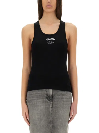 MOSCHINO MOSCHINO JEANS TOPS WITH LOGO