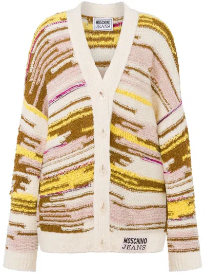 MOSCHINO V-NECK CARDIGAN