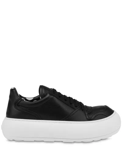 MOSCHINO LEATHER SNEAKERS