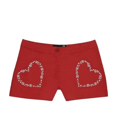 MOSCHINO LOGO DETAIL SHORTS