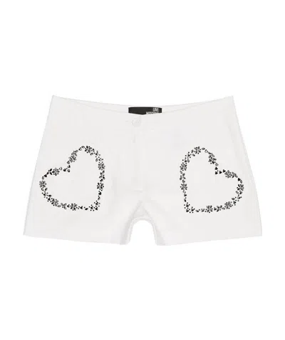 MOSCHINO LOGO DETAIL SHORTS