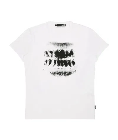 MOSCHINO LOGO DETAILS T-SHIRT