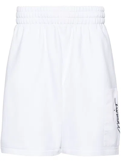 MOSCHINO LOGO EMBROIDERED SHORT