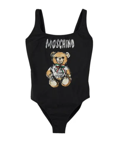 MOSCHINO LOGO ONE-PIECE SWIMSUIT