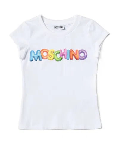 MOSCHINO LOGO-PRINT SHORT-SLEEVE T-SHIRT