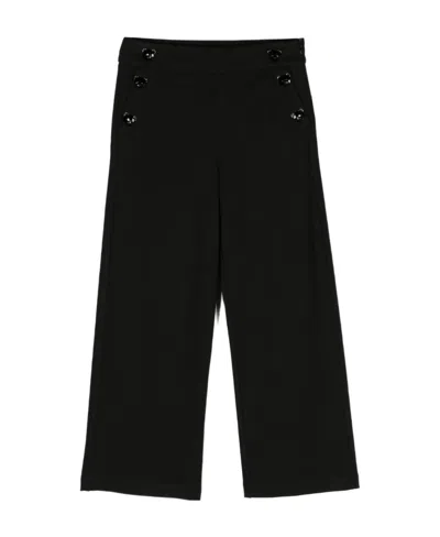 MOSCHINO MOSCHINO KIDS BUTTON-DETAILED STRAIGHT-LEG TROUSERS