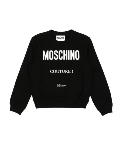 MOSCHINO LOGO PRINTED SWEATER