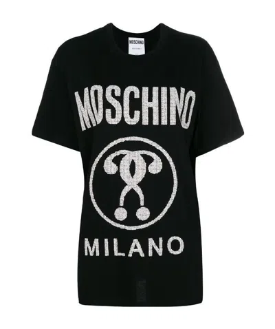 MOSCHINO LOGO PRINTED T-SHIRT