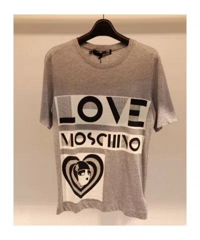 MOSCHINO LOGO PRINTED T-SHIRT