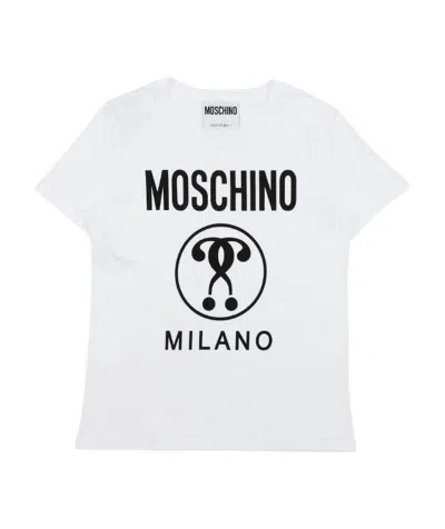 MOSCHINO LOGO PRINTED T-SHIRT