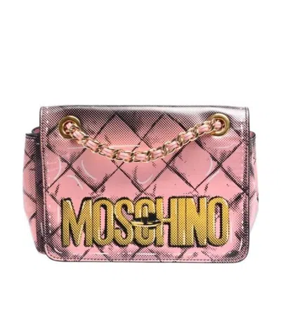 MOSCHINO LOGO SHOULDER BAG