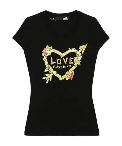 MOSCHINO LOVE PRINTED T-SHIRT