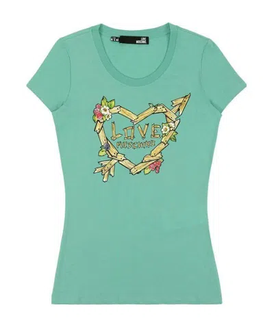 MOSCHINO LOVE PRINTED T-SHIRT