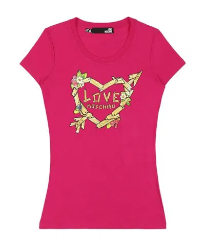 MOSCHINO LOVE PRINTED T-SHIRT