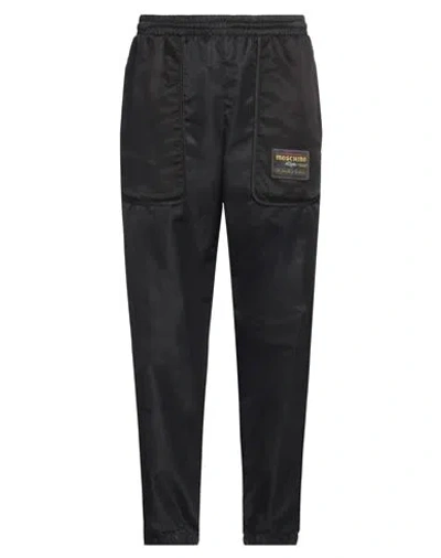 MOSCHINO MOSCHINO MAN PANTS BLACK SIZE 34 POLYAMIDE
