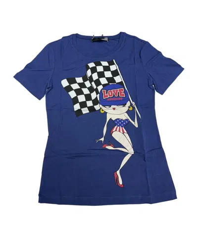 MOSCHINO PATTERN PRINTED T-SHIRT