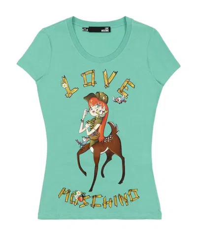 MOSCHINO PRINT T-SHIRT