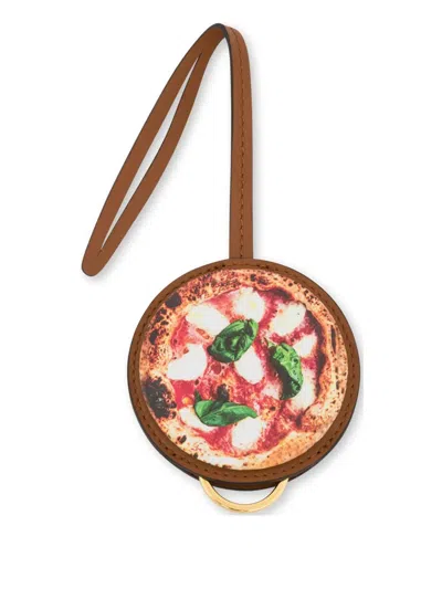 MOSCHINO PRINTED KEYRING