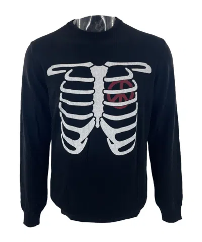 MOSCHINO ROUND-COLLAR LONG-SLEEVE HOODIE