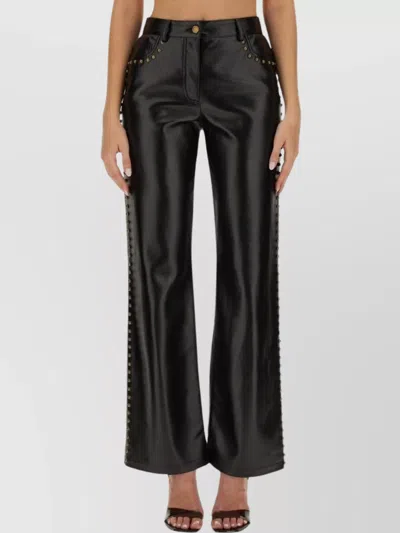 MOSCHINO STUDDED REGULAR FIT PANTS POCKETS
