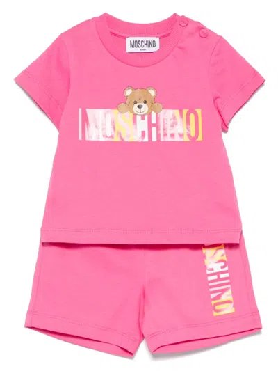 MOSCHINO TEDDY BEAR SHORT SET