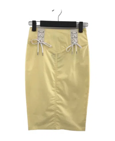 MOSCHINO LACE DETAIL SKIRT