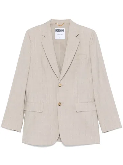 MOSCHINO VIRGIN-WOOL BLAZER
